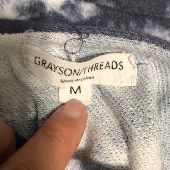 Grayson Threads blue tie dye Weekend sweatshirt - Picture 5 of 6